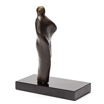 SAUL BAIZERMAN (1889-1957) Two bronze sculptures.